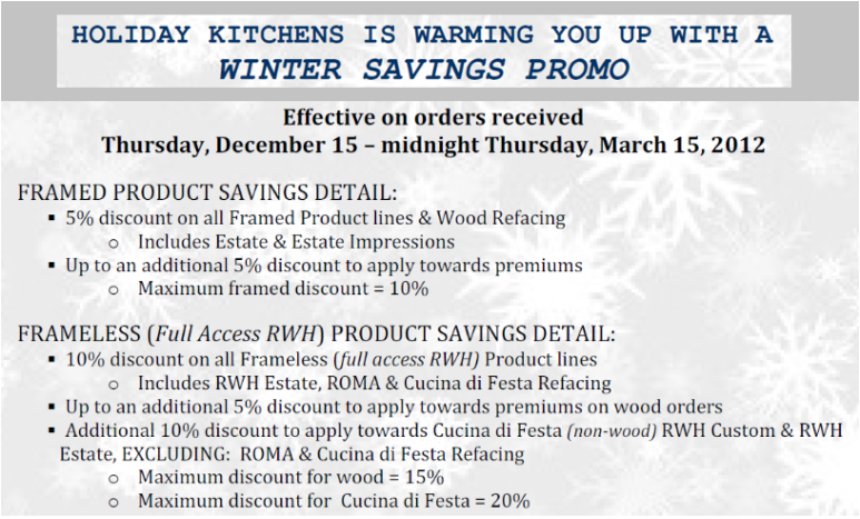 Holiday Promotion